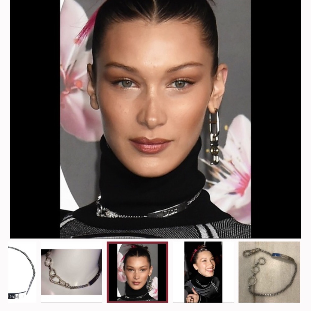 DIOR Swarovski dog collar choker necklace - Picture 7 of 12